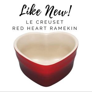 Le Creuset Red Heart Ramekin